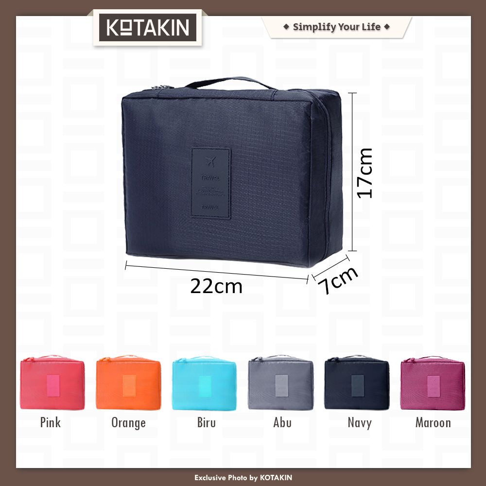 7 in 1 Tas Travel Bag Penyimpanan